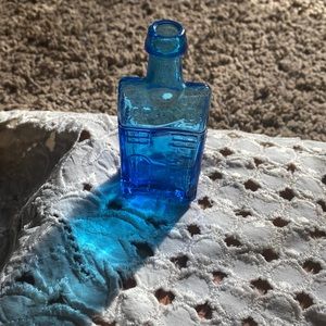 E.C. Boozs Whiskey Blue House Bottle